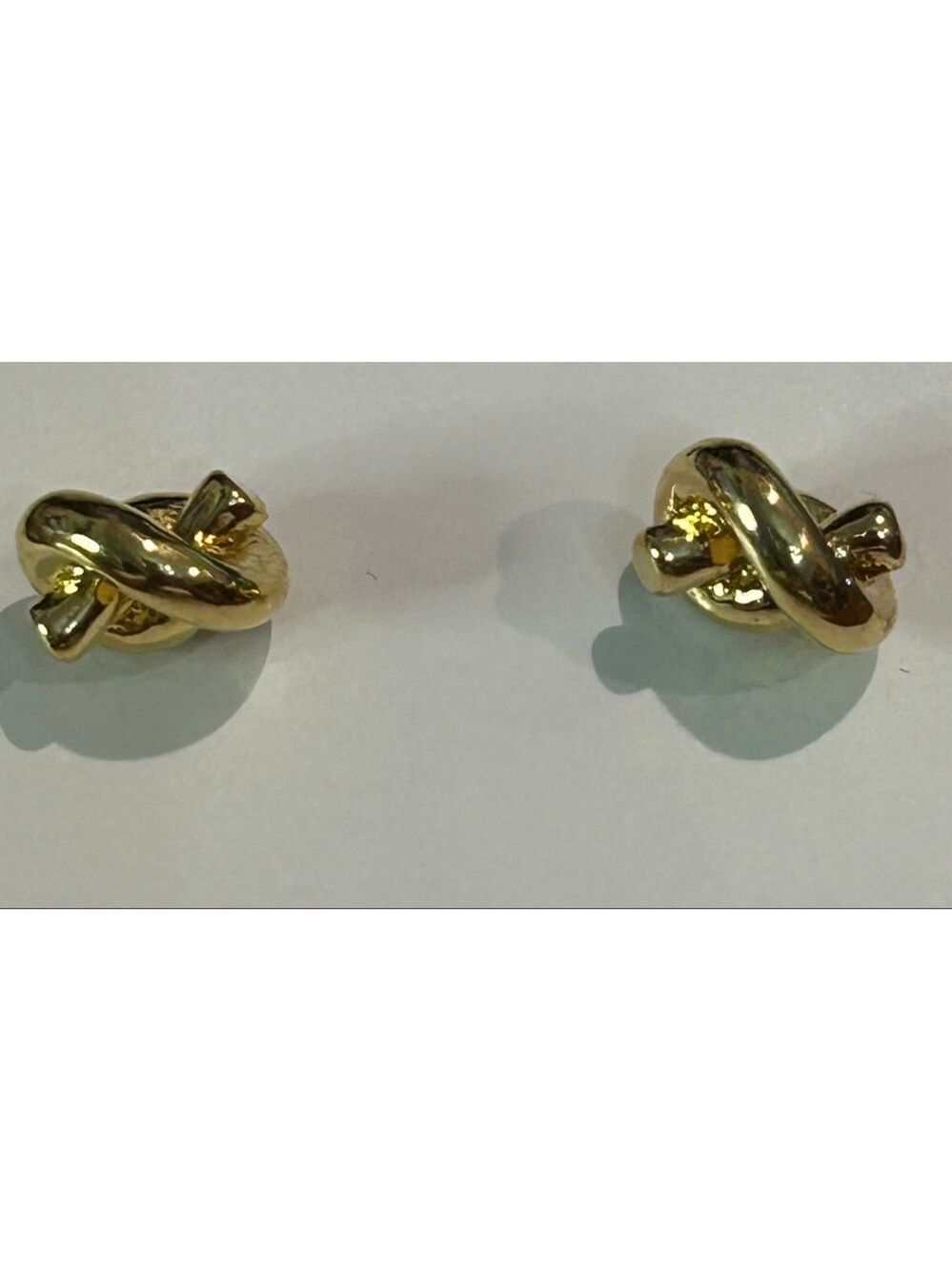 Women's Kate Spade Gold Knot Stud Earrings One Size